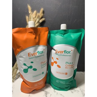 Kem duỗi tóc Everflor 1.000ml (số 1+1)