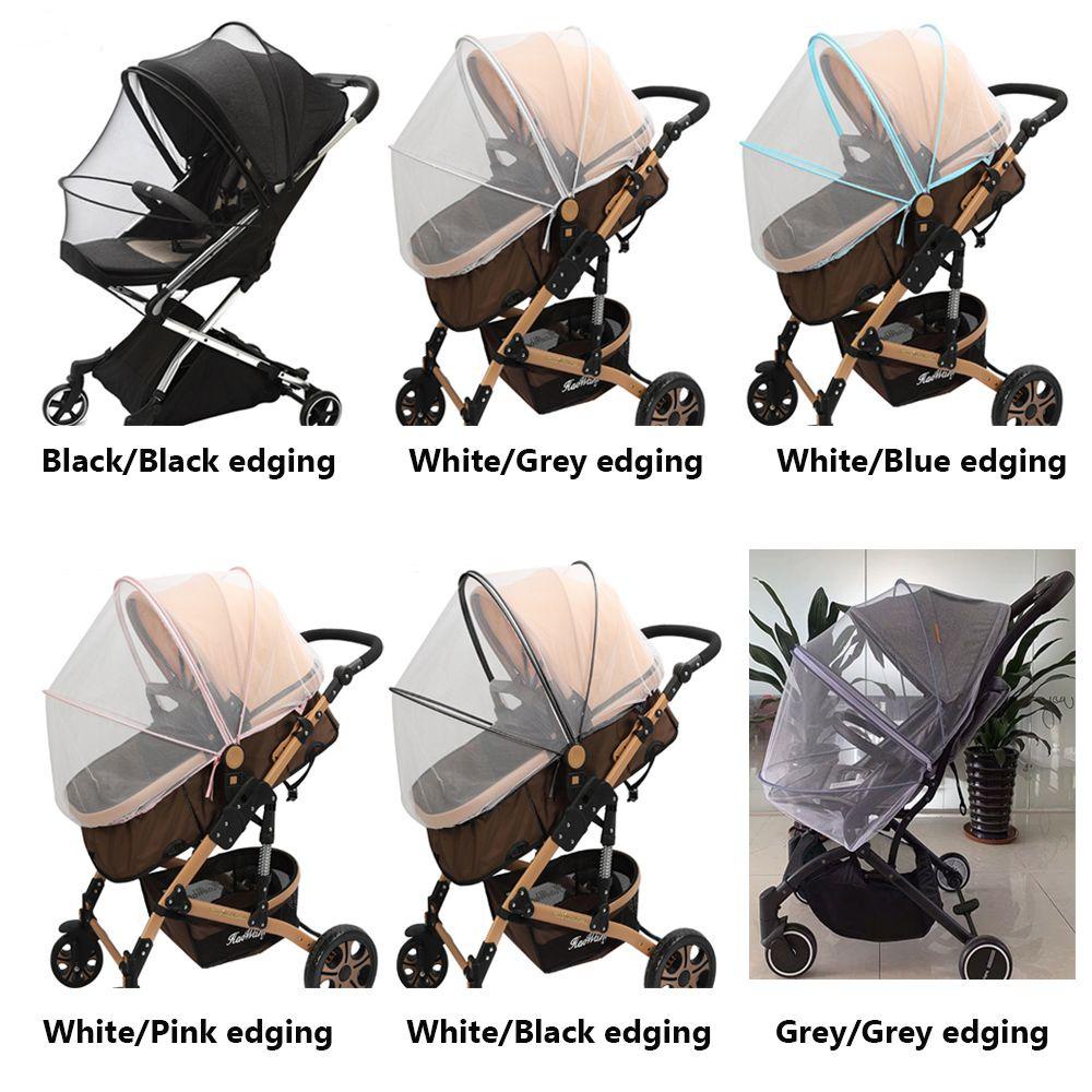 1 Màn Chụp Xe Đẩy Em Bé Chống Muỗi Thoáng Khí Toàn Diện Gấp Gọn Tiện Dụng