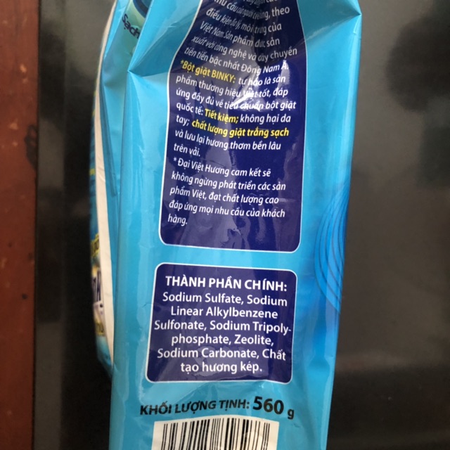 Bột Giặt BinKy 520g