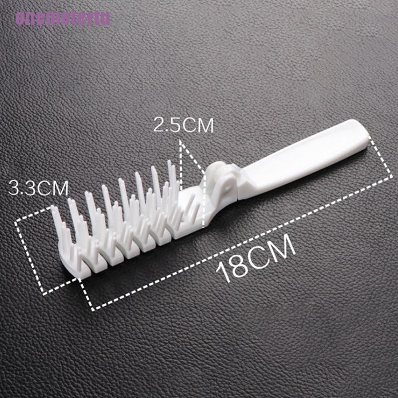 Lược Chải Tóc mini Bằng Nhựa Có Thể Gấp Gọn Tiện Dụng Mang Theo Du Lịch