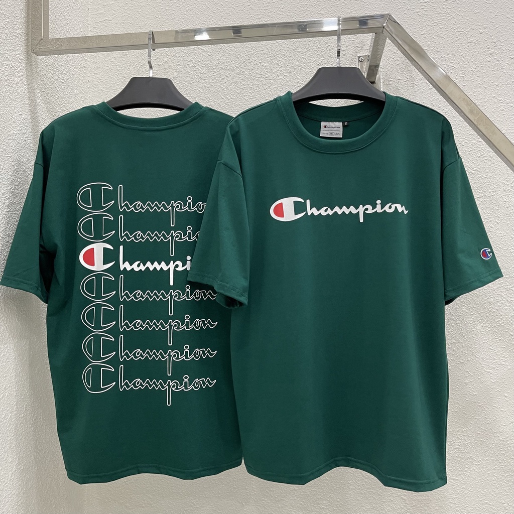 Áo Thun Champion Unisex Thun in GRAPICTEE V3 Hàng Chất Logo Thêu Full Tag