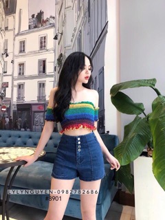 Áo trễ vai 7 màu