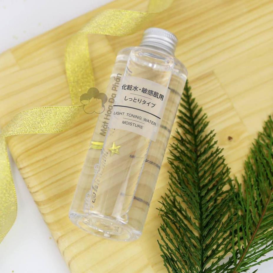 Nước Hoa Hồng Toner MUJI Cân Bằng Da 200ML-Nước Hoa Hồng Cân Bằng Dưỡng Ẩm Da Muji Light Toning Water