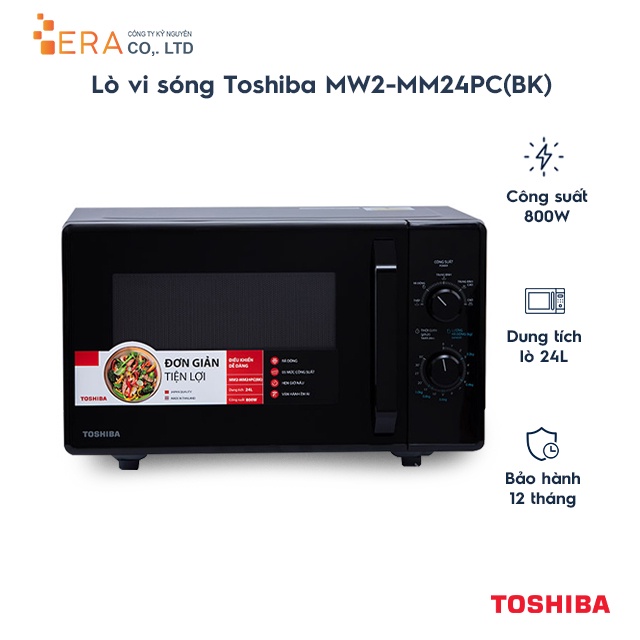 Lò vi sóng Toshiba MW2-MM24PC(BK)