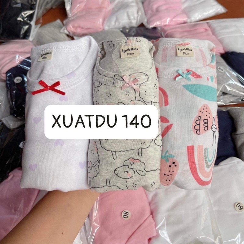 SET 3 BỘ XUẤT DƯ DÀI TAY CHO BÉ