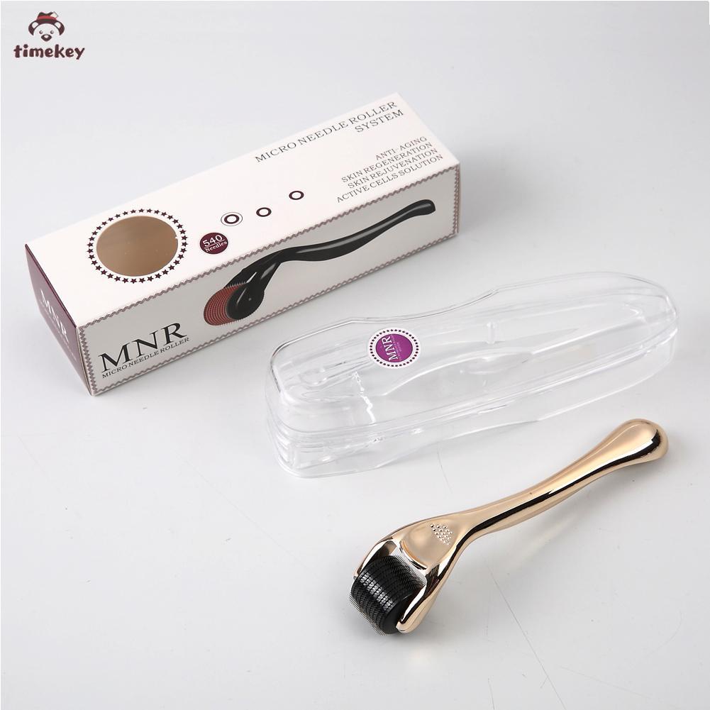 Cây lăn kim bằng titan màu vàng với kim 0.25-2.5mm chất lượng cao