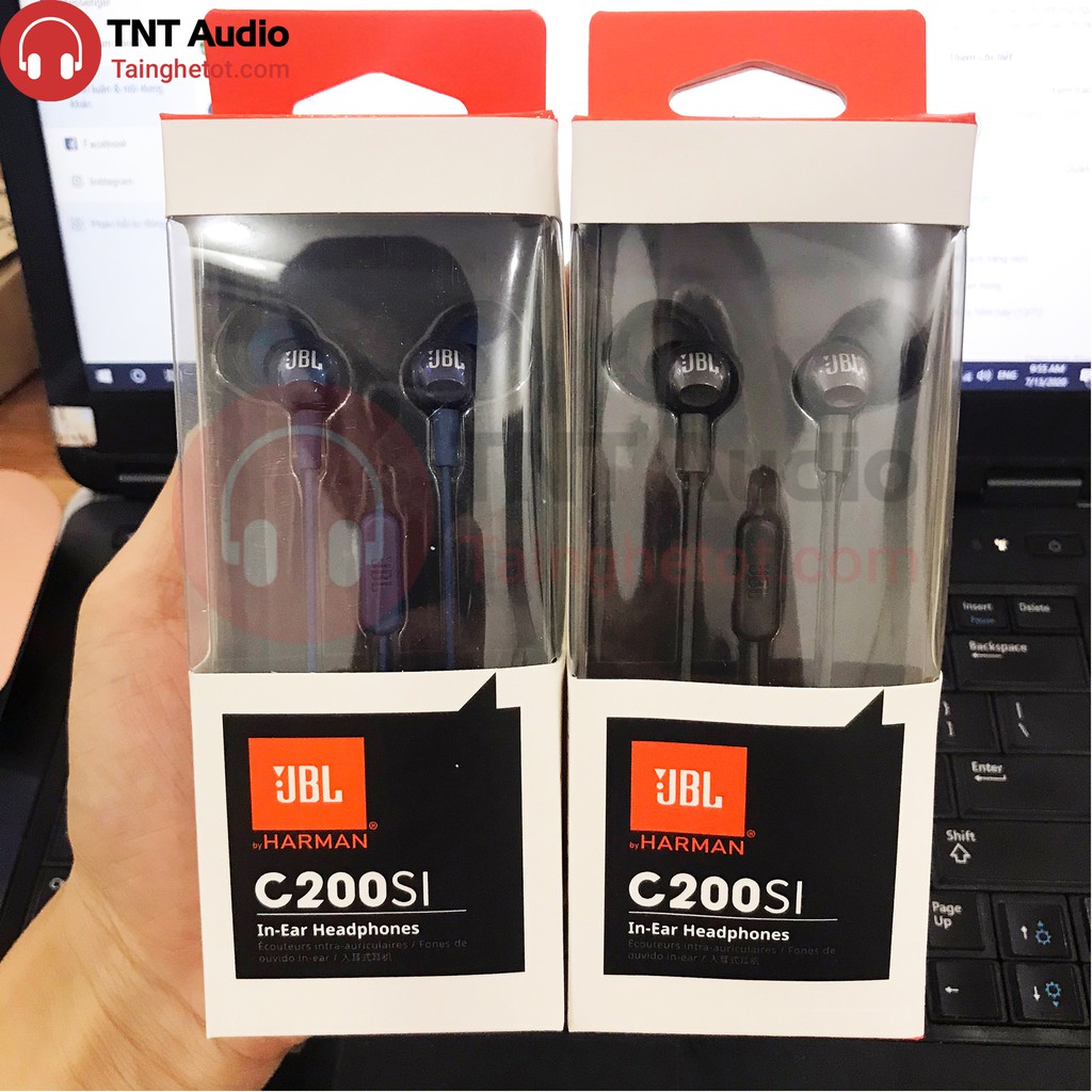 [Mã ELORDER5 giảm 10K đơn 20K] [Xả Kho] Tai nghe nhét tai JBL C200SI