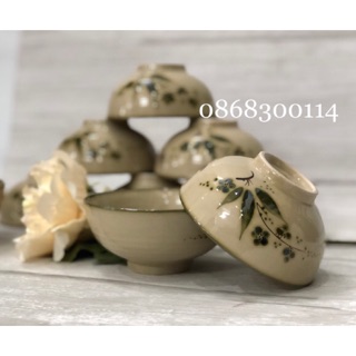 10 bát cơm vẽ chuồn giả cổ Bát tràng