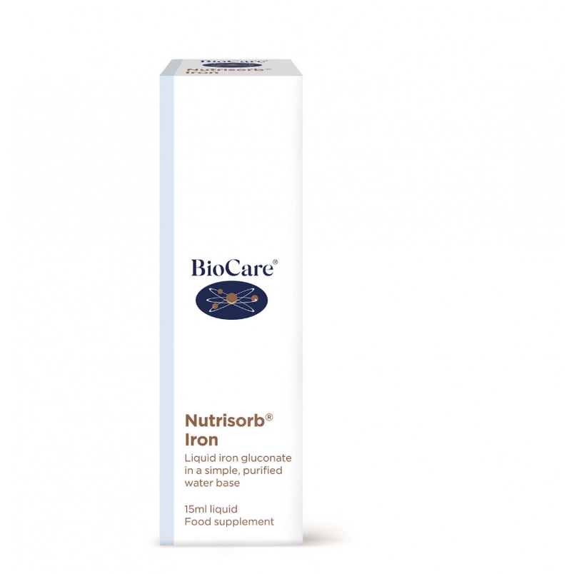 Sắt nước Iron Liquid Biocare 15ml chính hãng UK