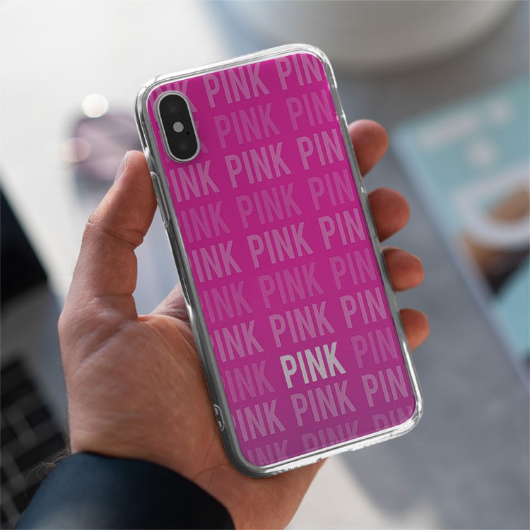 Ốp Lưng Vic chữ Pink Dễ Thương cho iphone 6/7/8/Plus/X/Xs/XsMax/Xr/11/Pro/12Mini/12 PROMAX VICPOD00010