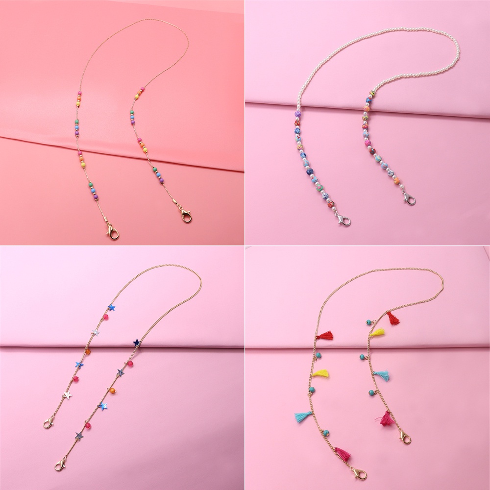 Dây đeo giữ mắt kính chống trượt bằng acrylic thời trang MIHAN1