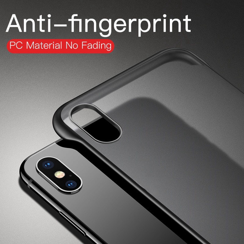 Vỏ điện thoại trong suốt không khung dành cho ốp lưng iPhone 6s 7 8 Plus X XS XR 11 Pro Max có đế giữ nhẫn đeo tay ốp lưng