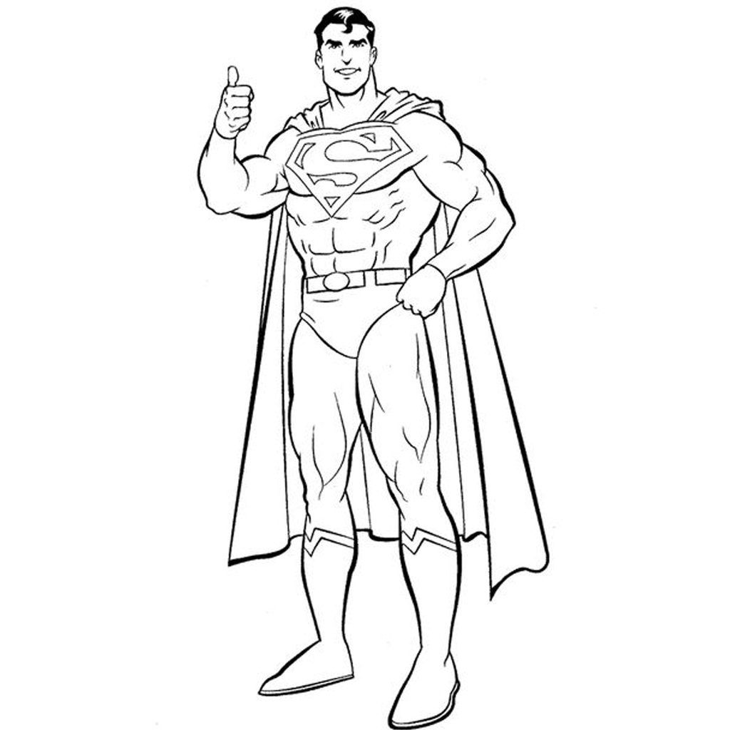 Line art Tranh tô màu Anime khổ A4 - Cho những bạn yêu thích phim SIÊU ANH HÙNG