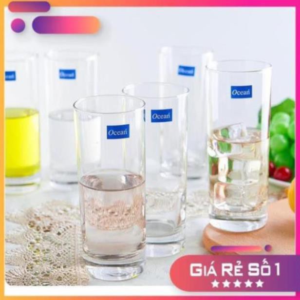Bộ 6 Cốc Ly Thủy Tinh New York Hi Ball Thái Lan Ocean – B07811 – 320ml cao cấp đẹp