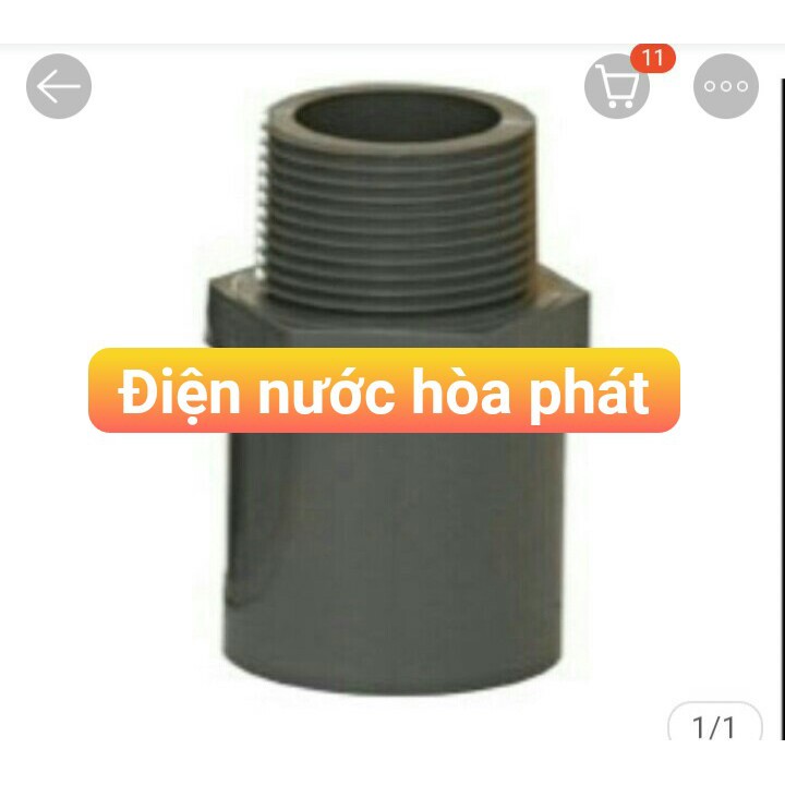 Nối ren ngoài nhựa Bình Minh..