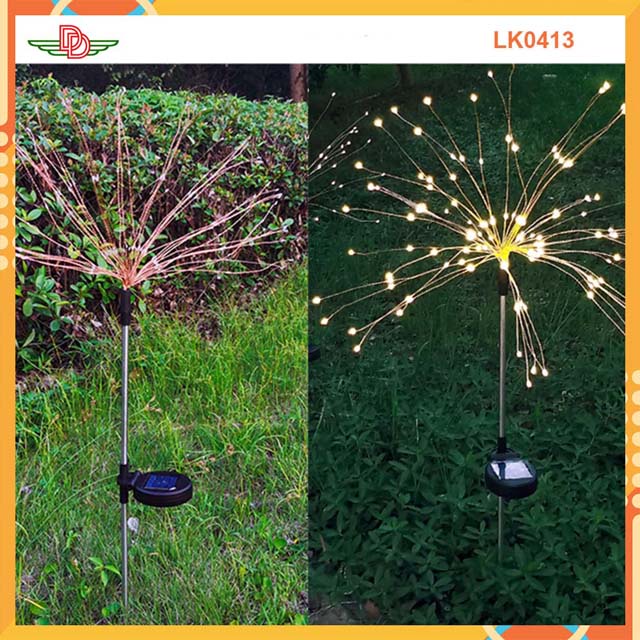 Đèn LED hình pháo hoa năng lượng mặt trời  LK0413