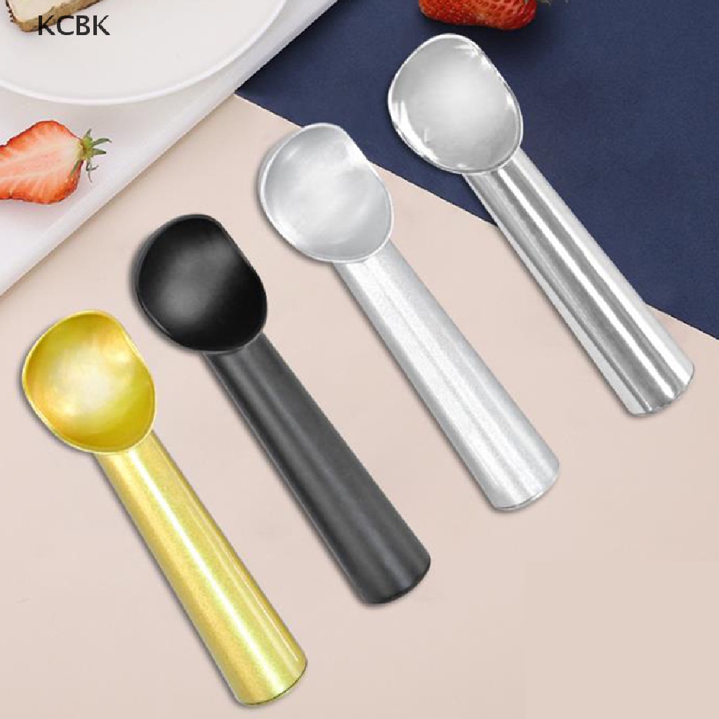 Muỗng Làm Kem Bằng Hợp Kim Nhôm Và Silicone Chống Đóng Băng Tiện Dụng