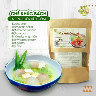 Set chè khúc bạch (set 20 chén) - BẾP CHÈ THÁI - Chè khúc bạch thơm ngon, giải nhiệt mùa hè