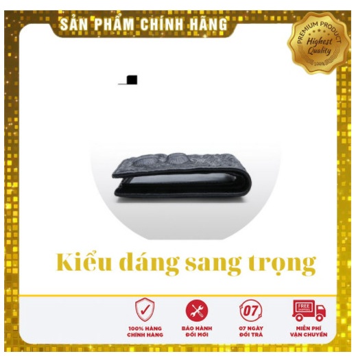 Ví Nam, Ví Da Nam Kiểu Dáng MIni , Nhiều Ngăn, Da Cá Sấu.