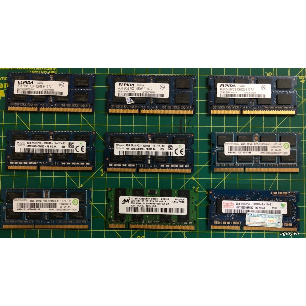 Ram laptop ddr3 4gb bảo hành 3 năm