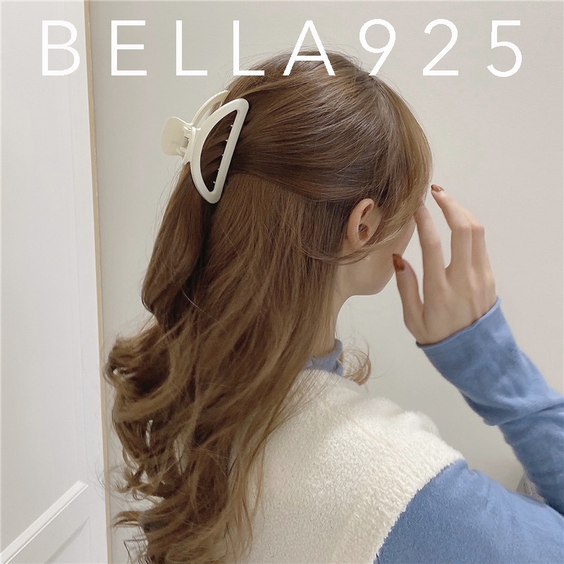 Kẹp tóc Bella 925 cạp tóc nhựa cứng cao cấp chữ D 9cm Hàn quốc