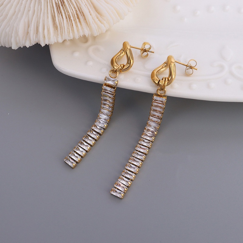 Bông Tai Sang Trọng Titan Ko Han Rỉ TT 3804