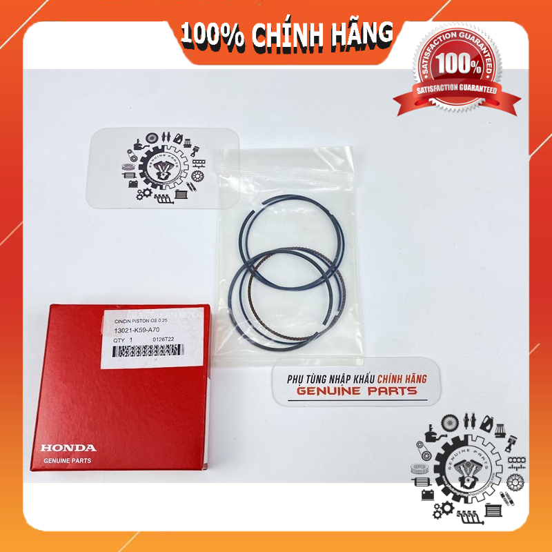 Bạc piston VARIO, CLICK 150cc nhập khẩu chính hãng Honda Indonesia