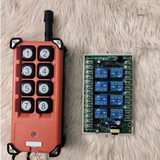 Bộ từ xa 8 kênh cẩu trục, điều khiển cẩu trục F21-E1B