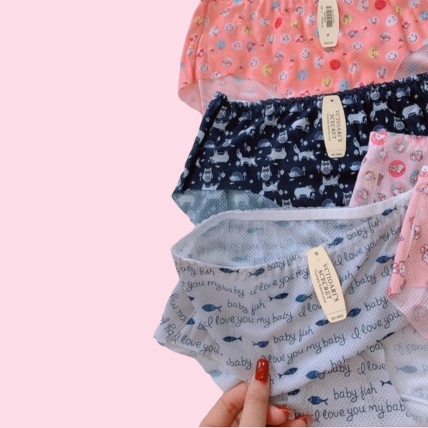 Quần su thông hơi họa tiết cute lưng may co giãn