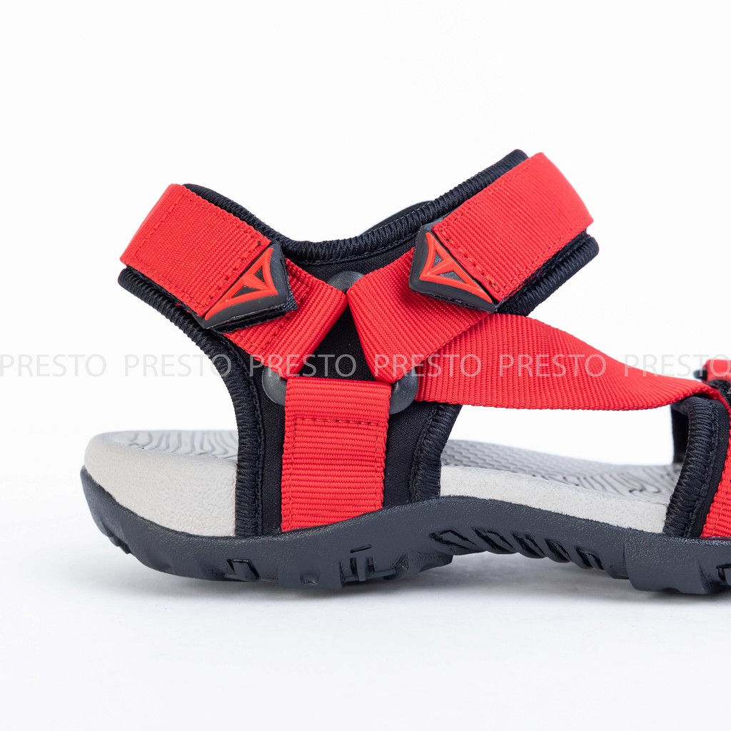 Giày Sandal Nam PRESTO Quai Chéo Thời Trang hàng VNXK (Đỏ) - NQ02