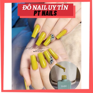 sơn gel vàng chanh habo