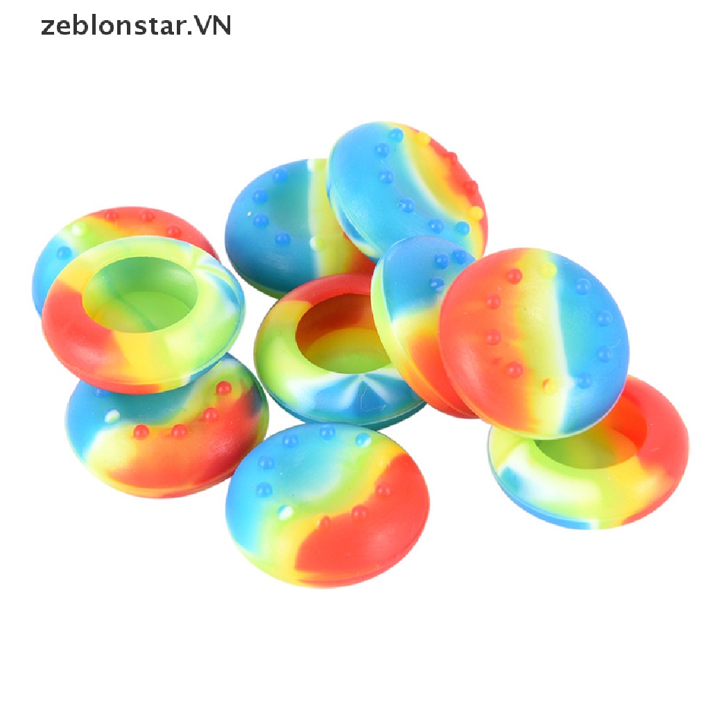 Bộ 10 Nắp Silicone Đậy Nút Điều Khiển Chơi Game PS3 PS4 XBOX 360