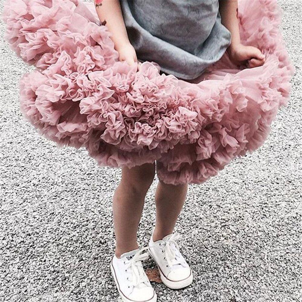Chân Váy Xòe Tutu Cổ Điển Thời Trang Cho Bé Gái