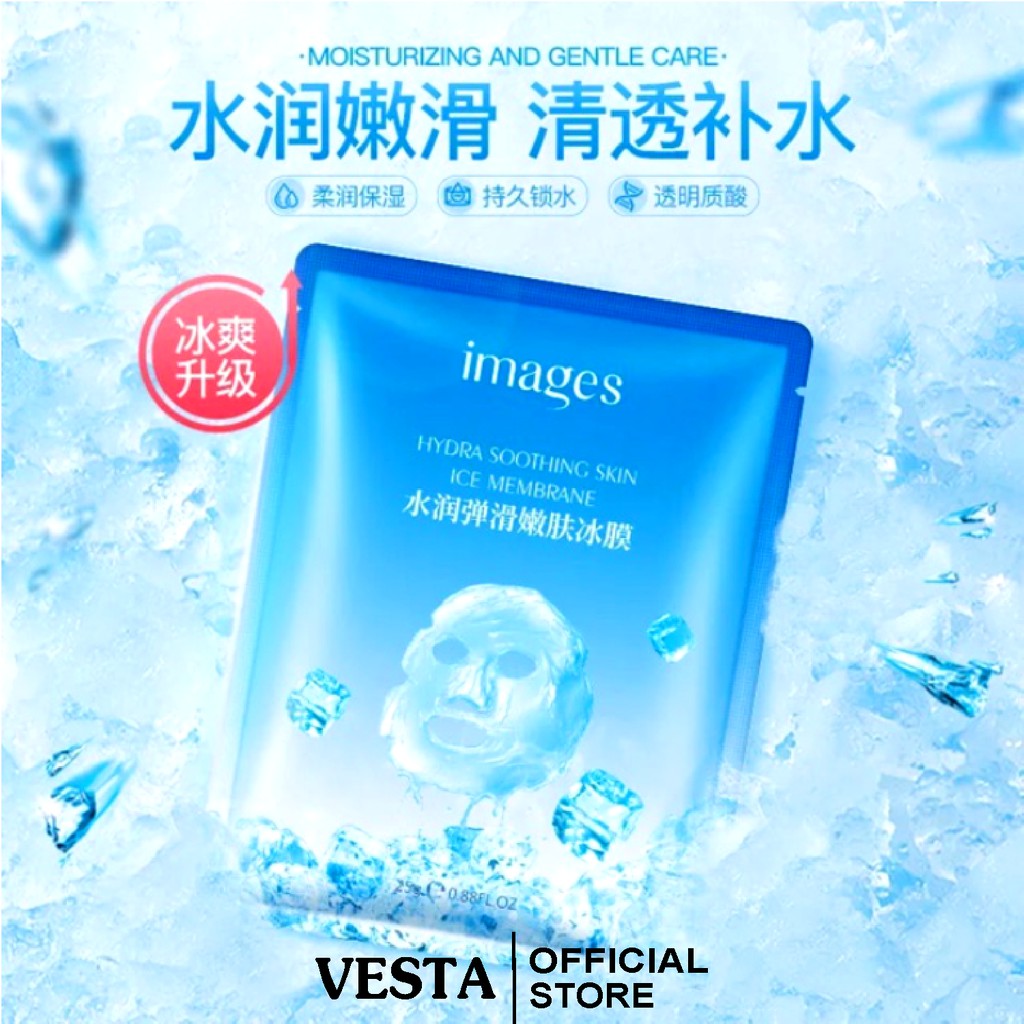 Mặt nạ giấy đá băng - mask cấp ẩm dưỡng trắng da Images | BigBuy360 - bigbuy360.vn