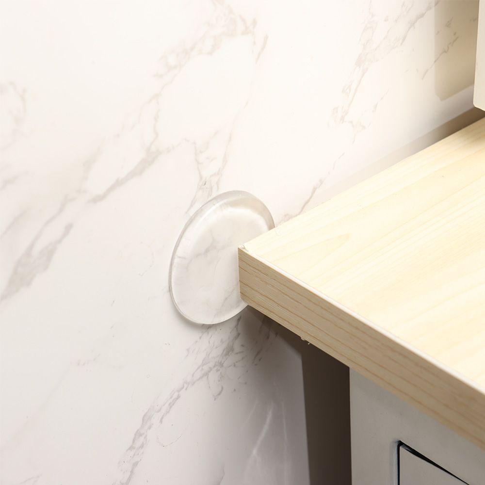 Bộ 6 Miếng Dán Chặn Cửa Chống Trượt Hình Tròn Tiện Dụng