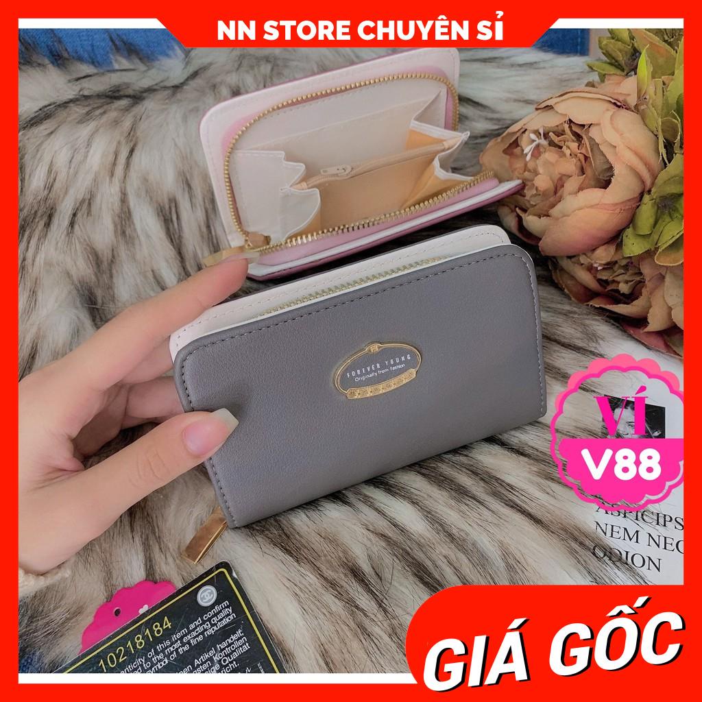 VÍ 1 KHÓA KÉO XINH XẮN CHUẨN QC ❤100% ẢNH THẬT❤