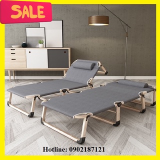 Giường gấp 4 chân, giường gấp gọn ngủ trưa văn phòng