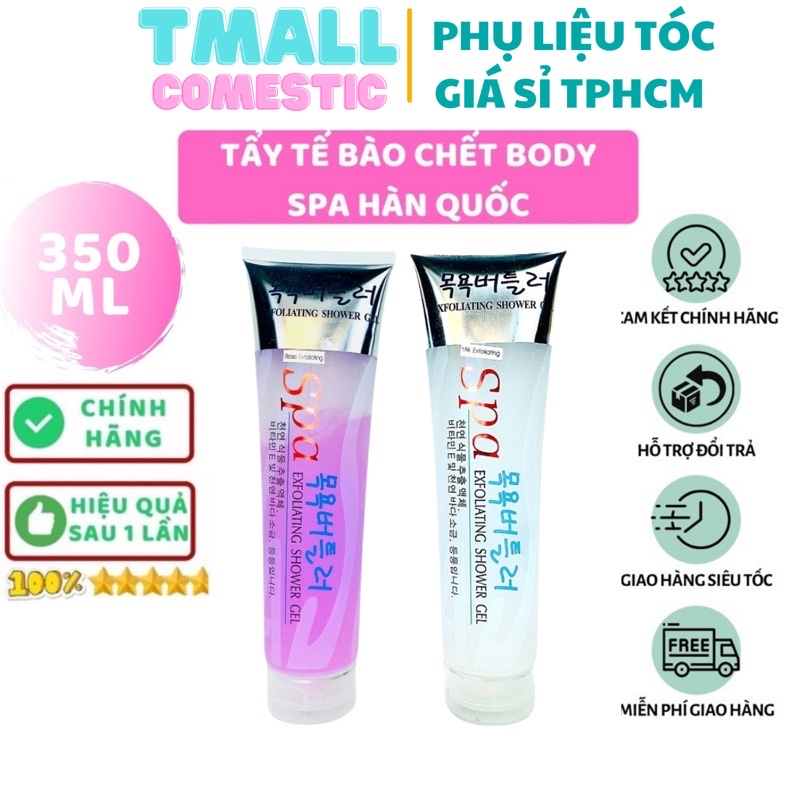 Tẩy tế bào chết SPA Hàn Quốc 350ml - Gel tẩy tế bào chết toàn thân, dưỡng da trắng sáng, tẩy da chết body PLTPINKY | BigBuy360 - bigbuy360.vn