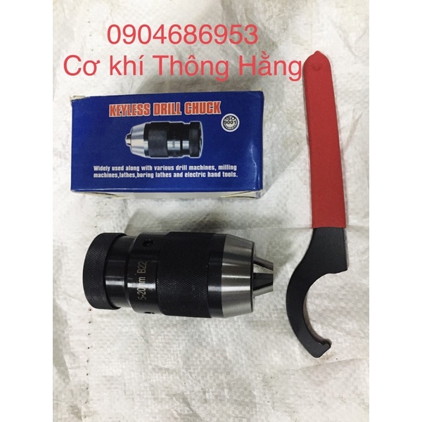 Mang ranh máy 5mm -20mm lỗ côn B22 kẹp nhanh kẹp, siêu rẻ hộp giấy