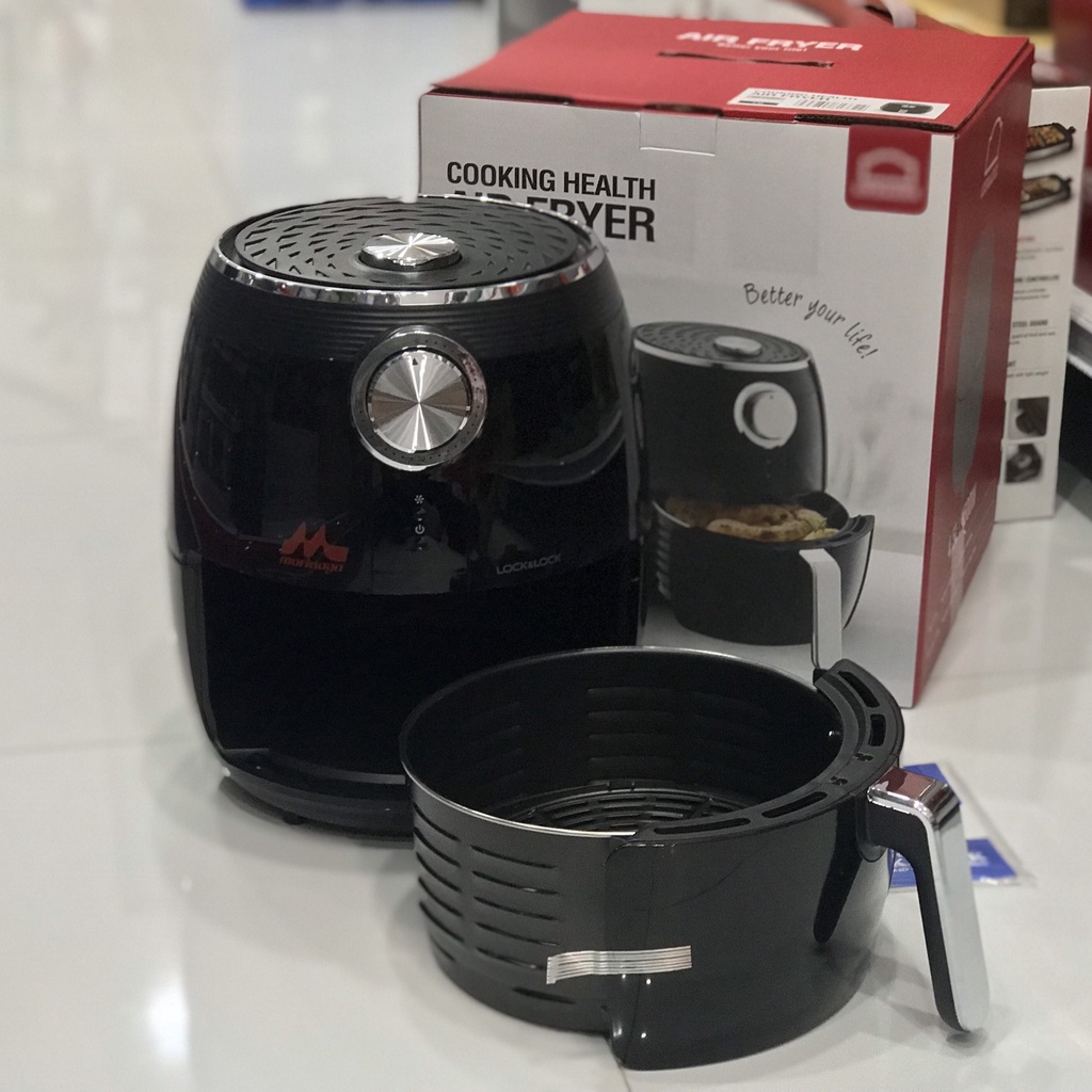 Nồi chiên không dầu Lock&Lock EJF175SLV - Dung tích 4.5L - Công suất 1500W