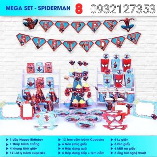 SÉT MEGA TRANG TRÍ BÀN TIỆC CHO BÉ