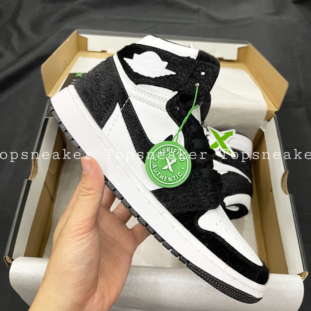 Giày Sneaker Jordan Panda Lông