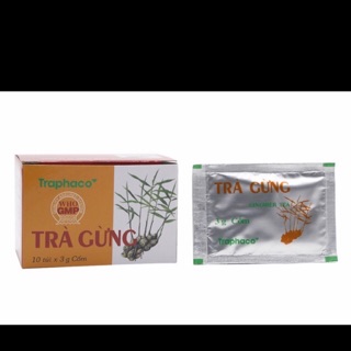 Trà gừng Traphaco (10 túi cốm)