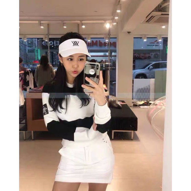 mũ golf nữ anew 2021 shop golf hồng nhung