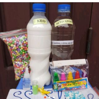 Bộ kít làm slime xốp 350ml