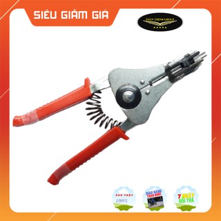 [Giảm Giá Sốc] Kìm Tuốt Dây Điện Dây Cáp Tự Động, Màu Đỏ, Tuốt Được Nhiều Kích Cỡ Dây Lớn Nhỏ-Tuốt Và Tách Dây Hiệu Quả