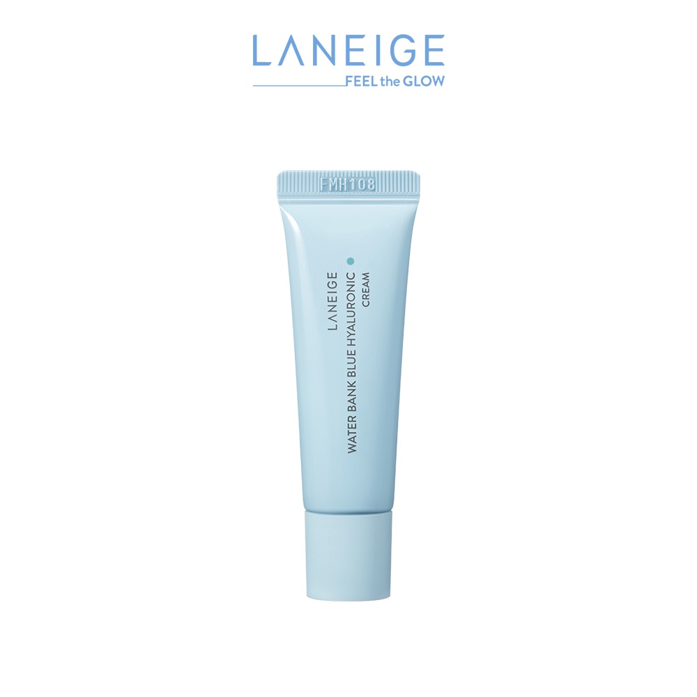 Bộ đôi Kem Dưỡng Ẩm Dành Cho Da Dầu Và Da Hỗn Hợp Laneige Water Bank Blue HA Cream Oily 10mlx2