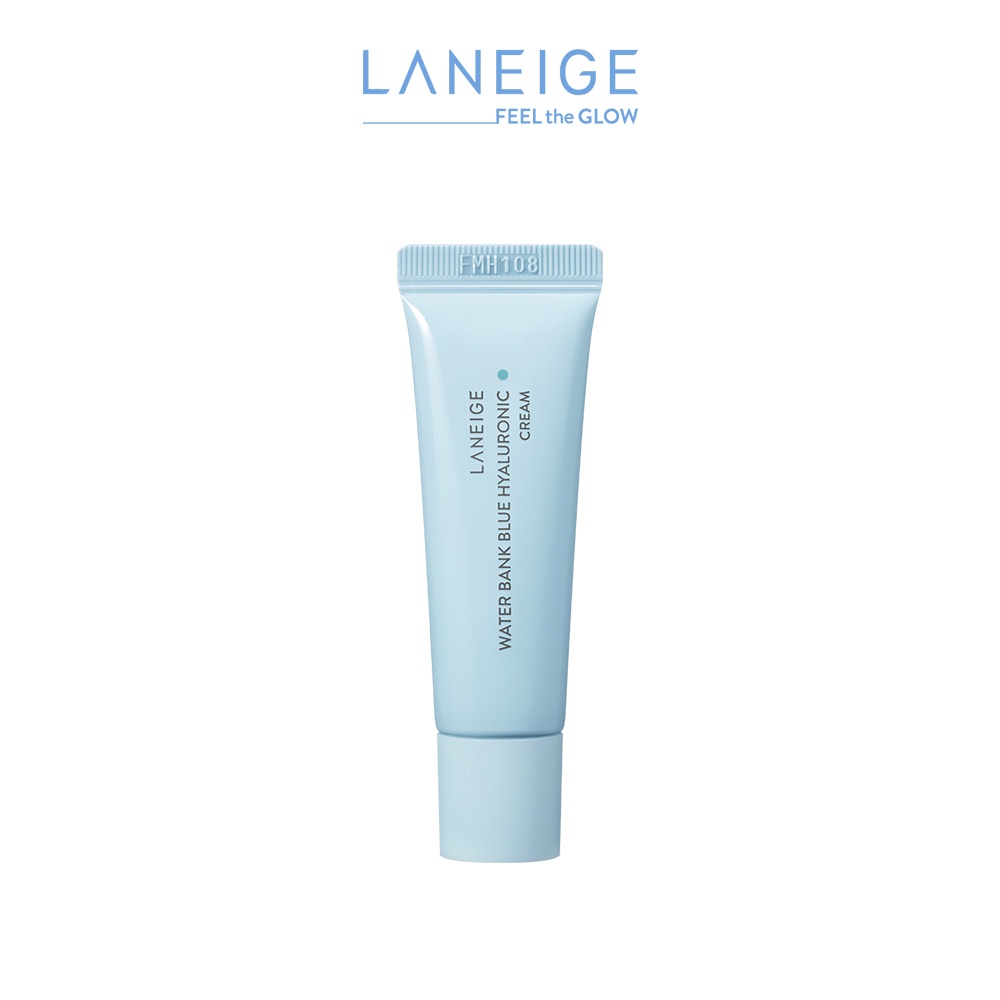 [HB gift] Bộ đôi Kem Dưỡng Ẩm Dành Cho Da Dầu Và Da Hỗn Hợp Laneige Water Bank Blue HA Cream Oily 10mlx2