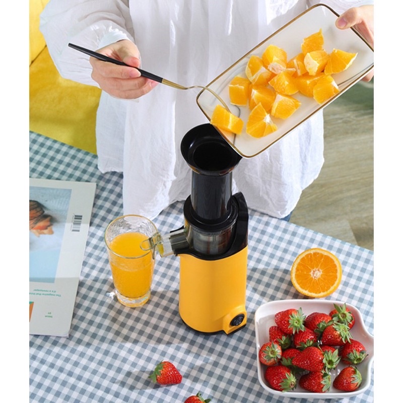 Máy ép chậm mini , ép hoa quả, rau quả hoàng hậu tiện dụng deal Sock