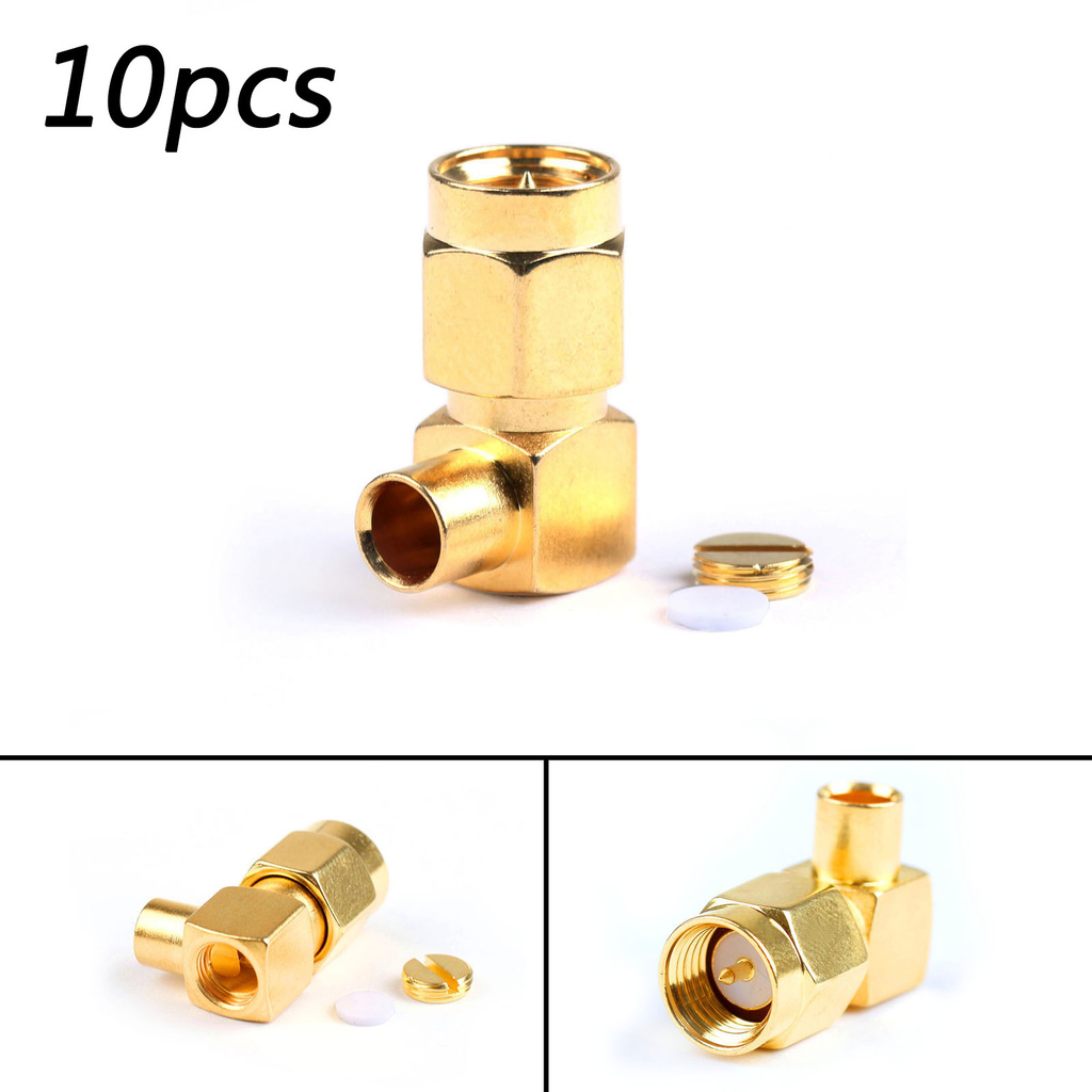 Dây Cáp Đồng Trục Rg402 Bán Dẫn Kèm 10 Đầu Nối Sma
